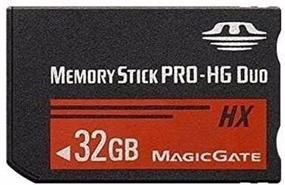 img 2 attached to 💾 Ультра-быстрая оригинальная память Memory Stick Pro-HG Duo 32 ГБ (MS-HX32A) - Основные аксессуары для PSP