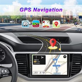 img 3 attached to 🚗 UNITOPSCI (2G, 32G) Двойная машина Android автомагнитола: Bluetooth, GPS, 10,1-дюймовый HD сенсорный экран, WiFi, FM-радио, двойной USB, Mirror Link, автомагнитола MP5+ камера заднего вида