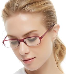 img 1 attached to 👓 OCCI CHIARI Classic and Thin TR90 Frame Reading Glasses for Men and Women 1.5 2.0 2.5 3.0 - Enhanced SEO