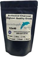 premium coconut shell granular activated charcoal: versatile bulk carbon for water filtration, aquariums, ponds, and more! логотип