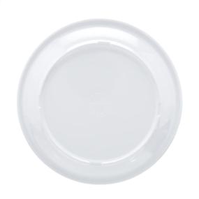 img 1 attached to AmazonCommercial White Melamine Plate Piece