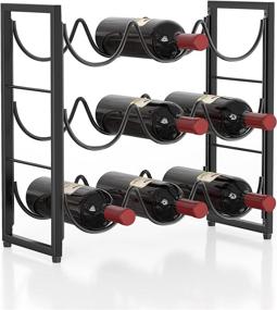 img 4 attached to POPKU 3 Tier Stackable Wine Rack