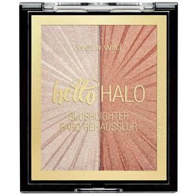 img 3 attached to 💦 wet n wild Mega Glo Blushlighter - Highlight Bling: Duo Blush and Highlighter for Radiant Glow