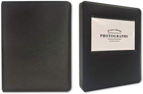 img 1 attached to Polaroid Black Frame Color Film for i-Type (8 Exposures) + Cloth + Black Album - Holds 32 Photos