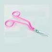double curved machine embroidery scissors logo