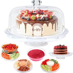 img 4 attached to 🍽️ Enhance Your Dessert Display with the Versatile Multi Functional Dessert Platter Lily Gray