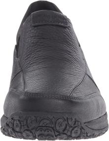 img 3 attached to 👞 Dunham Slip-On Shoes in Black Smooth Finish