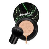 🍄 mushroom head air cushion cc cream: natural moisturizing matte oil control concealer for flawless complexion - bb cream for women and girls logo