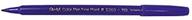 pentel arts blue color pen, pack of 12 (s360-103) logo