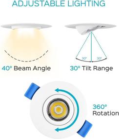 img 2 attached to 💡 Luxrite Recessed Junction Dimmable Downlight: Optimal Industrial Electrical Components for Lighting