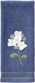 img 2 attached to Saturday Knight Farm Hydrangea Hand Towel Set, Blue - SKL Home, Size 16 x 25 Inches