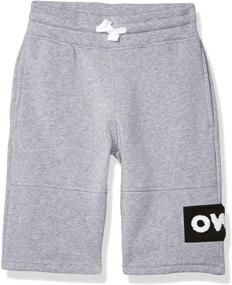 img 3 attached to 🩳 Southpole Boys' Big Fleece Jogger Shorts - Basic Solid Color Selection