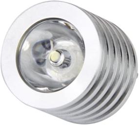 img 3 attached to Aluminum покрытая лампа-прожектор USB LED Yueton с белым светом основы, с гибким кабелем USB-удлинителем для ПК, ноутбука, пауэрбанка, универсальное использование (серебряный)