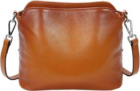 img 3 attached to 👜 Kenoor Women's Leather Shoulder Handbags & Crossbody Wallets