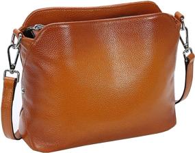 img 4 attached to 👜 Kenoor Women's Leather Shoulder Handbags & Crossbody Wallets