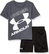 under armour little rising boys' clothing and clothing sets - moderate fit logo