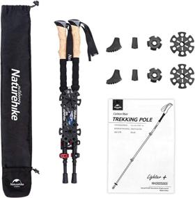 img 4 attached to Naturehike Trekking Poles Collapsible Shock Absorbent