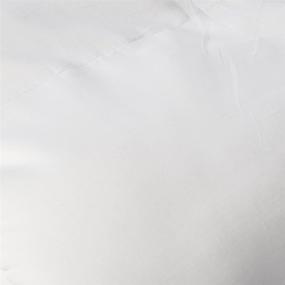 img 1 attached to 🛏️ Blue Ridge Home Fashions 1000 Thread Count Egyptian Cotton Comforloft Down Alternative Comforter - Full/Queen, White - Ultimate Luxury and Comfort for Your Bed