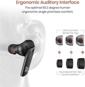 img 1 attached to XROUND AERO True Wireless Gaming Earbuds with 50ms Ultra-Low Latency, XROUND Lite Surround Sound, Bluetooth 5.0 In-Ear Headphones, Noise Reducing Dual-Microphones for Android and iOS