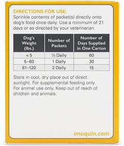 img 1 attached to Имукуин - порошок с добавками для поддержания иммунной системы собак и щенков - 30 шт