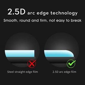 img 1 attached to 📱 2 Pack SEASKYRC HD Tempered Glass Screen Protector for DJI Smart Controller Mavic 2 Pro/Zoom - 9H Hardness, Anti-Scratch, Arc Edge