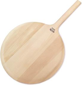 img 2 attached to 🍕 Restaurant-Grade Wooden Pizza Peel by New Star Foodservice: 19x19" Plate, 14" Handle, 33" Overall Length