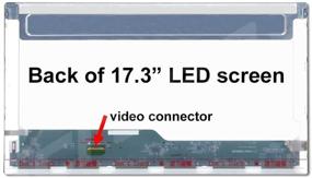 img 1 attached to 💻 Улучшите дисплей своего ноутбука с CMO N173HGE-E11 REV.C2 Новый заменяемый ЖК-экран - Full HD Матовый LED