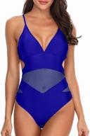 holipick waisted v neckline swimsuit women's swimwear for swimsuits & cover ups logo