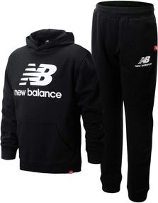 img 4 attached to 👦 New Balance Boys Jogger Set: Stylish and Comfortable Active Wear for Boys