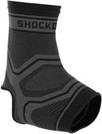 shock doctor ankle brace compression sleeve - ideal for ankle/foot instability, swelling, arthritis, tendonitis, joint pain, sprains, recovery, achilles tendon, and arch support logo