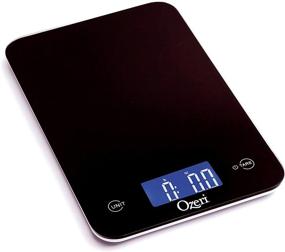 img 4 attached to ⚖️ Ozeri Touch Professional Digital Kitchen Scale (12 lbs Edition): Sleek Tempered Glass in Elegant Black, Precise and Practical