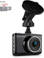 amcrest full-hd 1080p dash camera acd-830b (black) - car dvr dashcam with 16gb micro sd card, suction cup mount bracket, 160° wide viewing angle logo