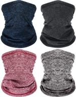 🧣 зимняя горловина модного шарфа: стильный балаклава для защиты от погоды для девочек логотип