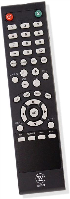  Westinghouse RMT-24 RMT24 Remote Control for westinghouse  DW39F1Y1 TV : Electronics