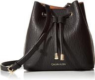 calvin klein gabrianna novelty crossbody women's handbags & wallets logo