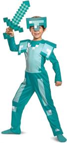 img 1 attached to 🔥 Authentic Minecraft Armor Classic Jumpsuit Costume: Unleash Your Inner Pixelated Adventure!