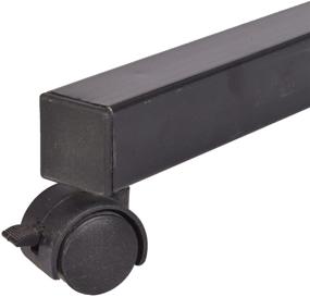 img 3 attached to 🖥️ Black Mind Reader Sit and Stand Multipurpose Home Office Computer Desk Workstation