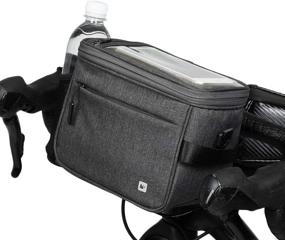 img 4 attached to 🚲 Rhinowalk Bike Handlebar Bag: Professional Cycling Accessories for Road Bikes