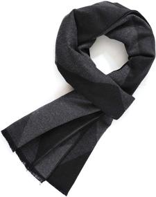 img 4 attached to 🧣 Stylish FULLRON Cashmere Scarf: Must-Have Winter Accessory for Men