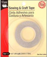 🧵 dritz 400 sewing and craft tape, 1/8-inch x 8.3-yard, white logo