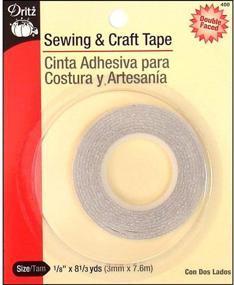 img 1 attached to 🧵 Dritz 400 Sewing and Craft Tape, 1/8-Inch x 8.3-Yard, White