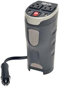 img 4 attached to 🚗 Tripp Lite PV200CUSB Car Power Inverter: 200W Cup Holder Design, 2 Outlets & 2 USB Ports, Gray