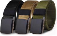 🔗 versatile military wide black coyote waist belt for men - top-quality accessories and belts logo