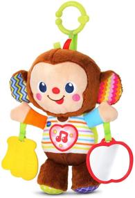 img 3 attached to 🐒 VTech Multicolor Cuddle and Swing Monkey