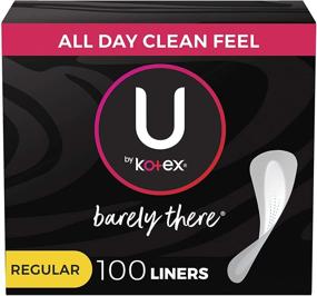img 4 attached to 💧 Kotex Barely Liners: Unscented Absorbency for Everyday Comfort
