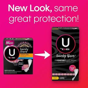 img 3 attached to 💧 Kotex Barely Liners: Unscented Absorbency for Everyday Comfort
