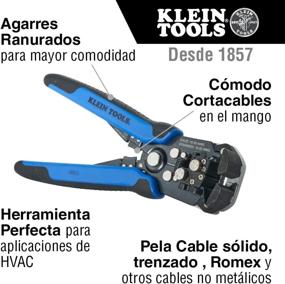 img 3 attached to Klein Tools 11061 Wire Stripper/Cutter: Heavy Duty, Self-Adjusting for Solid & Stranded AWG Wires