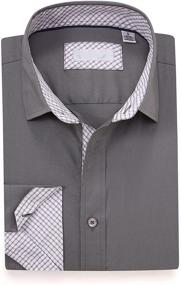 img 2 attached to 👔 Regular Sleeve Men's Shirts for Men's Clothing at Menswear House