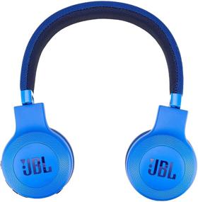 img 2 attached to JBL E45BT On-Ear Wireless Headphones (Blue): Enhanced Audio Experience