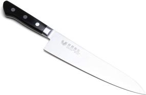 img 4 attached to 🔪 Yoshihiro Inox Aus-10 Steel Ice Hardened Gyuto Chef's Knife - Stain-Resistant, 9.4" (240mm)